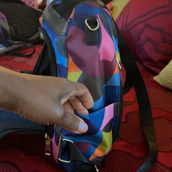 Multicolored backpack - Picture 5 of 6